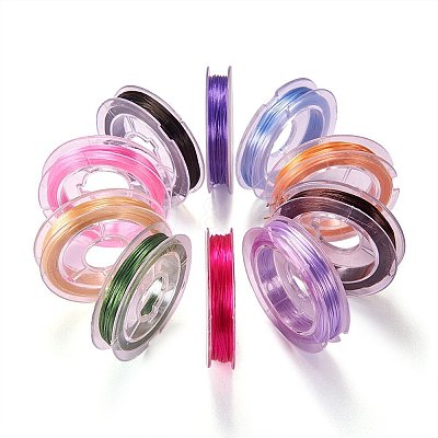 Flat Elastic Crystal String EW-PH0001-0.8mm-04-1