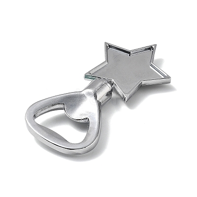 Zinc Alloy Bottle Opener Cabochon Component PALLOY-D312-01P-02-1