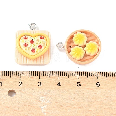 Opaque Resin Pendants RESI-V005-003-1