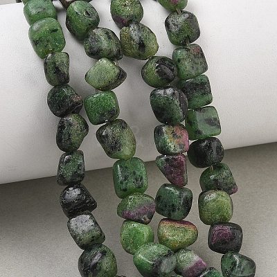 Natural Ruby in Zoisite Beads Strands GG-CBA9392-04-1
