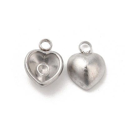 Non-Tarnish 304 Stainless Steel Pendant Rhinestone Settings LS-STAS-H214-16P-1