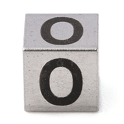 Tarnish Resistant 201 Stainless Steel European Beads STAS-M058-01O-P-1
