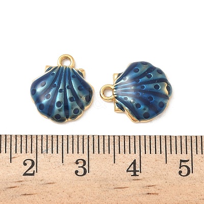 304 Stainless Steel Enamel Charms STAS-I351-22G-03-1