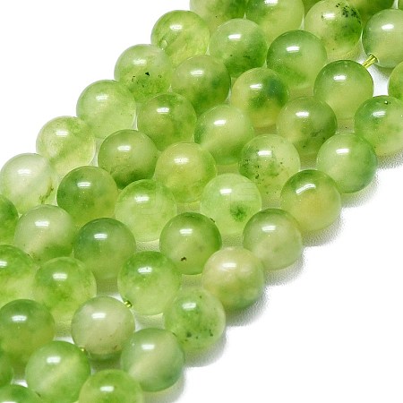 Natural Malaysia Jade Beads Strands G-L645-C01-12mm-31-1