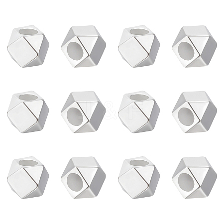 12Pcs 925 Sterling Silver Spacer Beads STER-BC0001-95-1