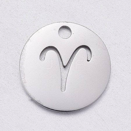 Non-Tarnish 304 Stainless Steel Charms LS-STAS-F246-01B-1