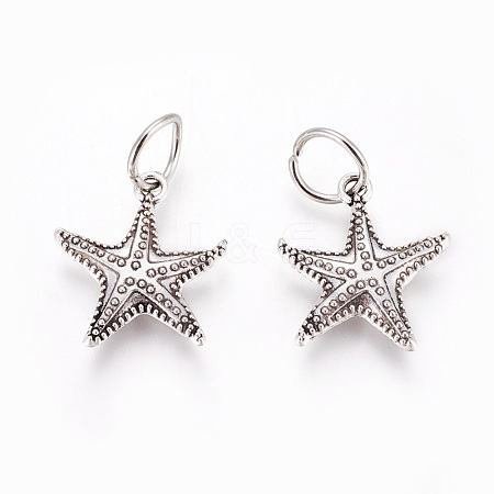 Tibetan Style Alloy Pendants PALLOY-F224-02AS-06-1