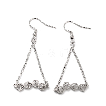 Non-Tarnish 304 Stainless Steel Dangle Earrings EJEW-P271-10P-1