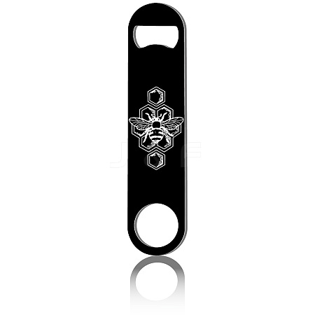 430 Stainless Steel Bottle Openers AJEW-WH0259-038-1