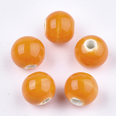 Handmade Porcelain Beads PORC-S499-01A-05-1