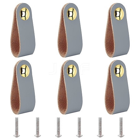Leather Handle LS-DIY-WH0182-19E-1