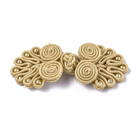Handmade Chinese Frogs Knots Buttons Sets BUTT-WH0014-29H-1