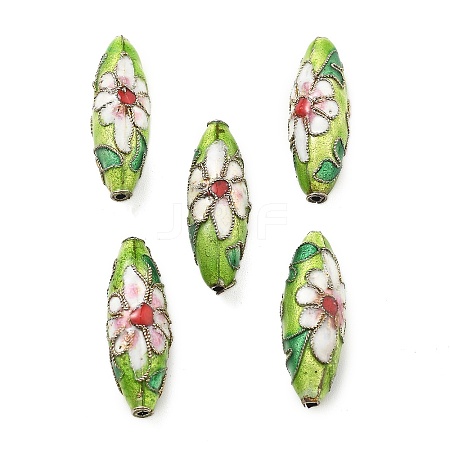 Handmade Cloisonne Beads CLB-Q002-07B-1