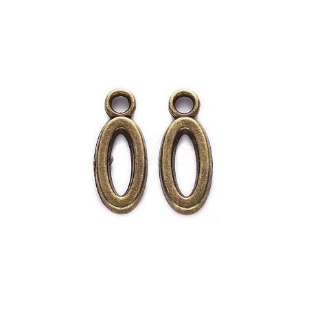 Tibetan Style Alloy Pendants TIBE-S108-108O-AB-NR-1