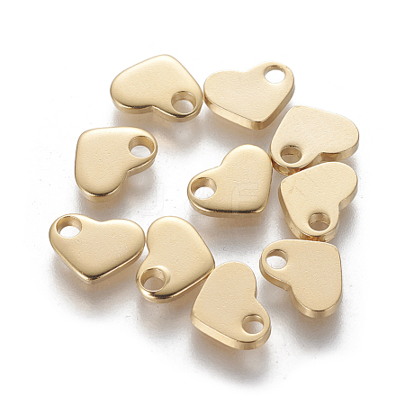 201 Stainless Steel Charms STAS-L233-050G-1