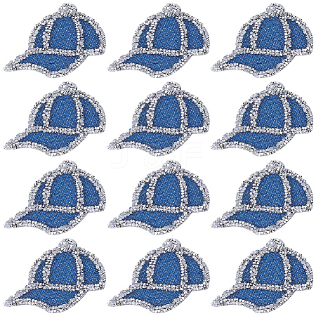 12Pcs Hotfix Glass Rhinestone DIY-CY0003-30C-1