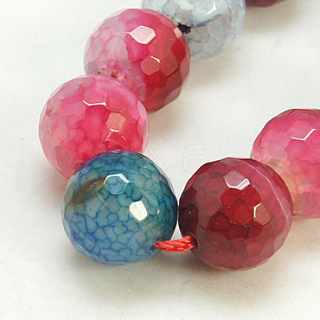 Natural Agate Beads Strands G-G205-4mm-3-1