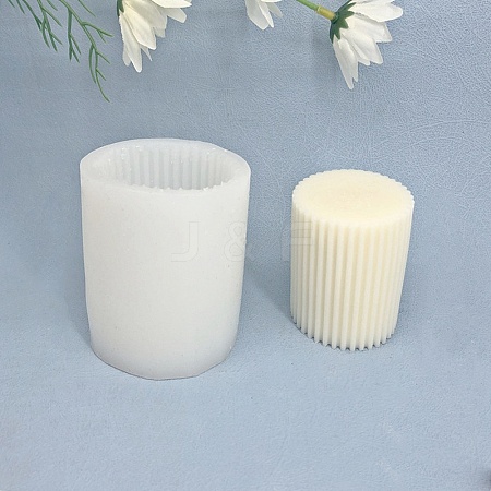 DIY Striped Pillar Candle Silicone Molds SIMO-P001-01C-1