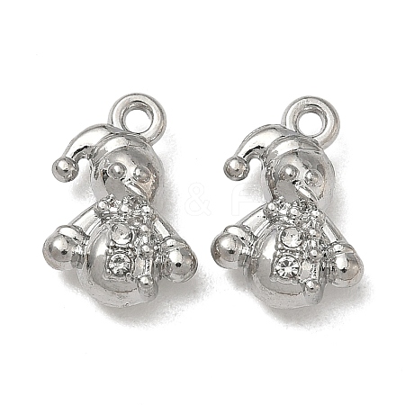 Christmas Alloy Crystal Rhinestone Pendants FIND-L026-01F-P-1