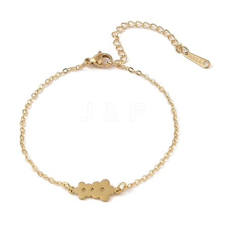 304 Stainless Steel Bracelets LS-BJEW-Q340-04G-1