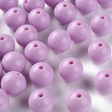 Opaque Acrylic Beads X-MACR-S370-C16mm-A03-1