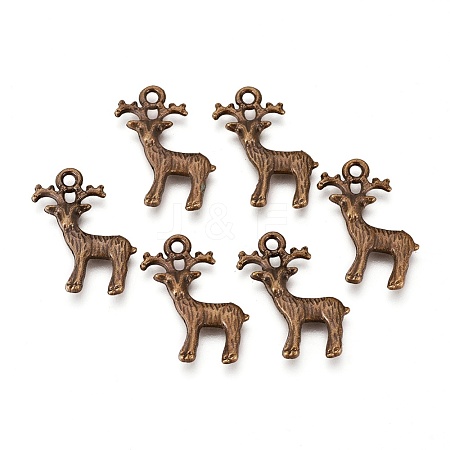 Tibetan Style Alloy Pendants MLF11052Y-NF-1