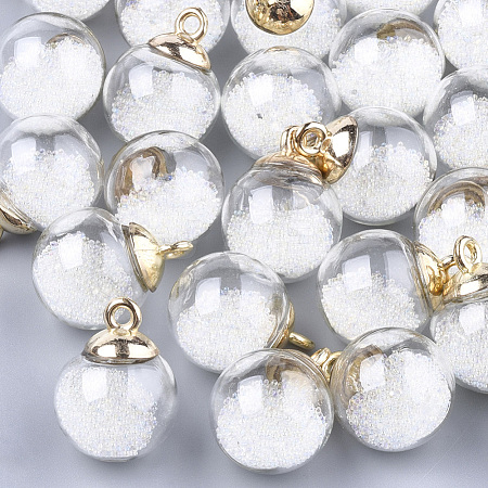 Glass Ball Pendants X-GLAA-T003-03I-1