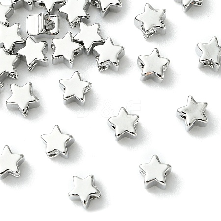 SHEGRACE Brass Star Beads XGRPCU149-299P-1