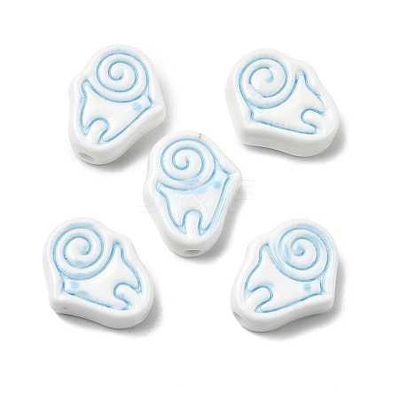 Handmade Porcelain Beads PORC-Z004-01D-1