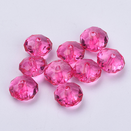 Transparent Acrylic Beads TACR-Q258-22mm-V08-1