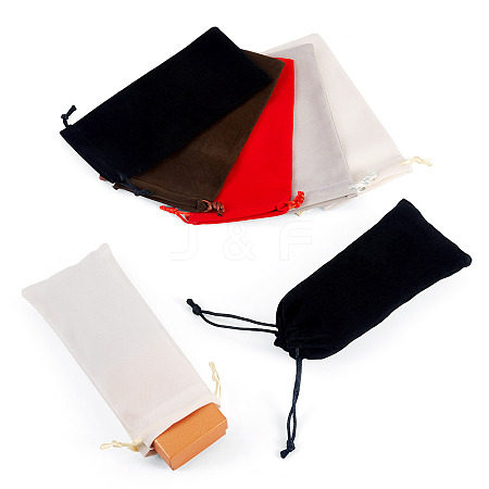 10Pcs Velvet Drawstring Pouches TP-TA0001-06A-1