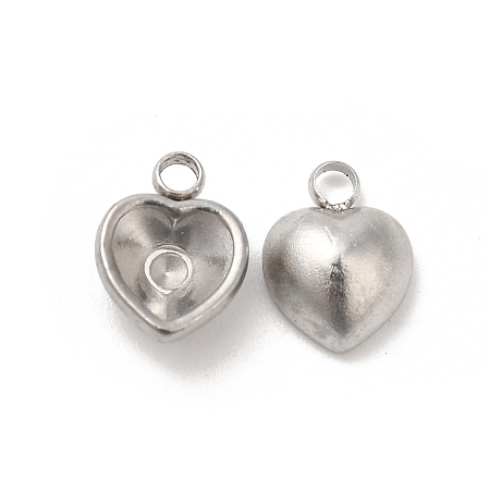Non-Tarnish 304 Stainless Steel Pendant Rhinestone Settings LS-STAS-H214-16P-1