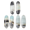 Natural Flower Amazonite Pendants G-K381-17C-1