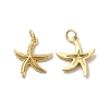 Rack Plating Eco-Friendly Brass Pendants KK-K165-10G-2