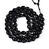 Natural Black Onyx(Dyed & Heated) Beads Strands G-T142-88-2