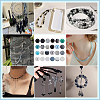1080pcs 24 Style Glass Beads GLAA-PH0001-61-5
