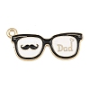 Father's Day Alloy Enamel Pendants FIND-E054-05D-1