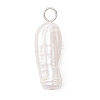 Natural Baroque Pearl Keshi Pearl Pendants PALLOY-JF04553-02-3