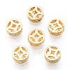 Brass Beads KK-N259-55A-01-2