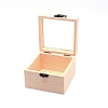 Wood Jewelry Box OBOX-WH0006-14-2