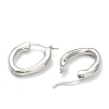 Brass Hoop Earrings EJEW-A058-27P-2