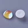 Flat Back K9 Glass Cabochons RGLA-F062-D-3