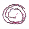 Natural Pink Tourmaline Beads Strands G-F596-06-2mm-2