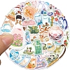 50Pcs PVC Waterproof Stickers PW-WG85A8C-01-2