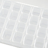 28 Grids Plastic Storage Containers MRMJ-TA0007-04-3