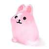 Rabbit Luminous Resin Display Decorations DJEW-F023-B01-1