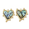 Natural Paua Shell Pendants STAS-G397-14G-02-1