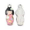 Alloy Enamel Pendants FIND-C037-17P-03-1