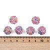 AB-Color Resin Rhinestone Beads RESI-S315-12x14-11-2