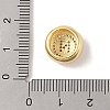 Rack Plating Brass & Cubic Zirconia Pendants KK-Z047-07G-N-RS-3